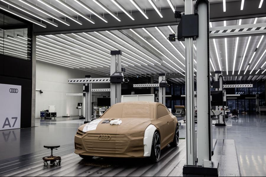 Детали создания Audi A7 Sportback 50 TDI Quattro 2018 года  (WW) (фото 22 из 61)